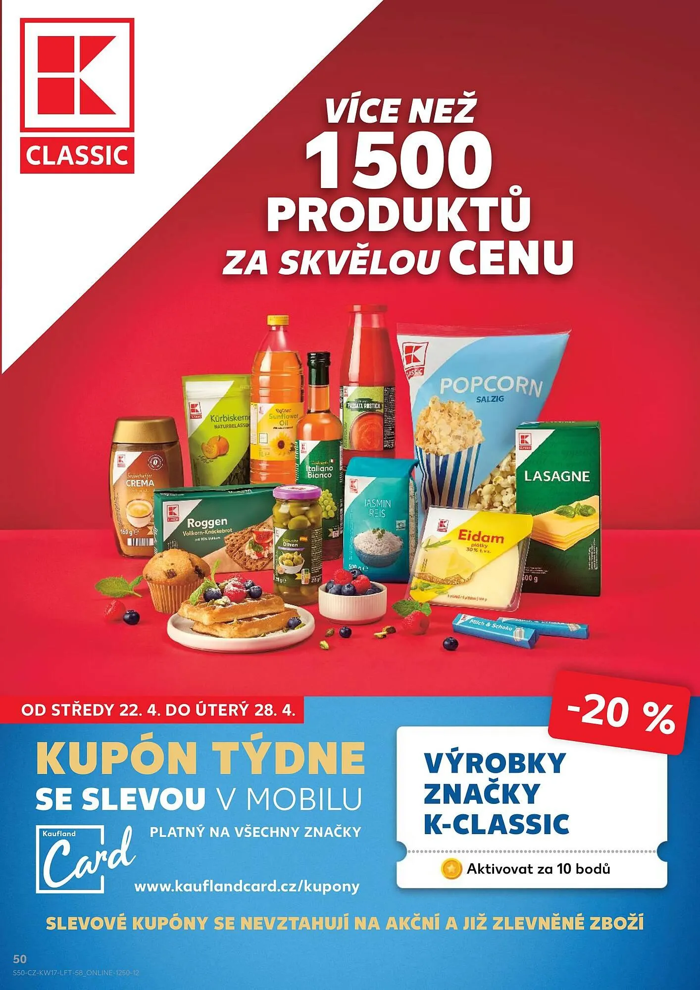 Kaufland leták - 22. dubna 28. dubna 2026 - Page 50