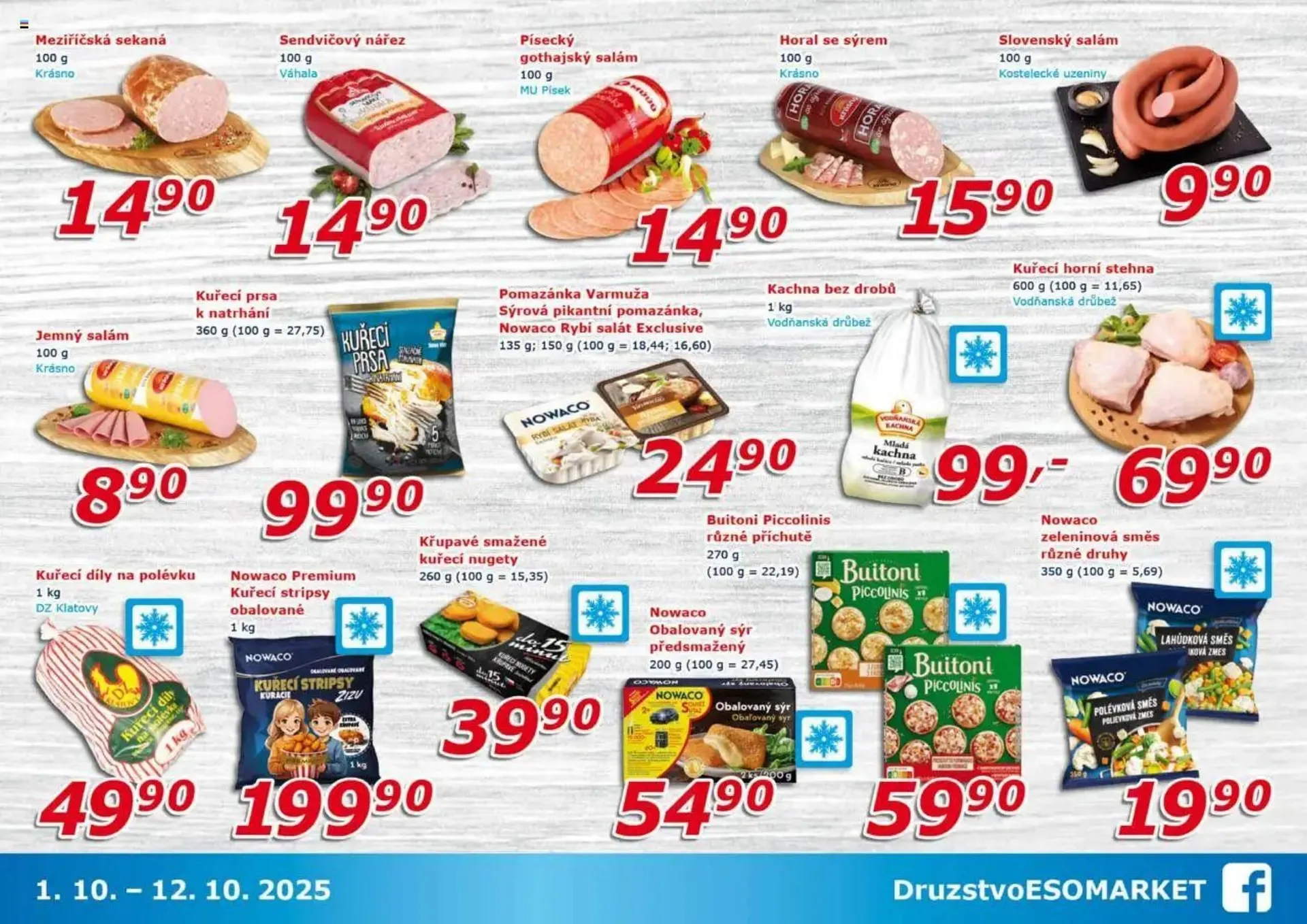 ESO MARKET leták - 15. října 26. října 2025 - Page 3