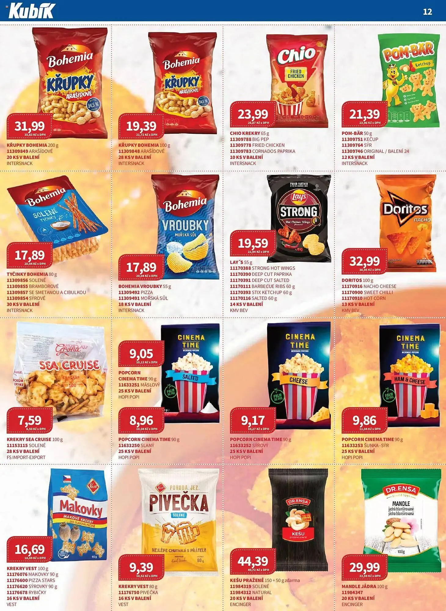 Kubík potraviny leták - 1. dubna 30. dubna 2026 - Page 12