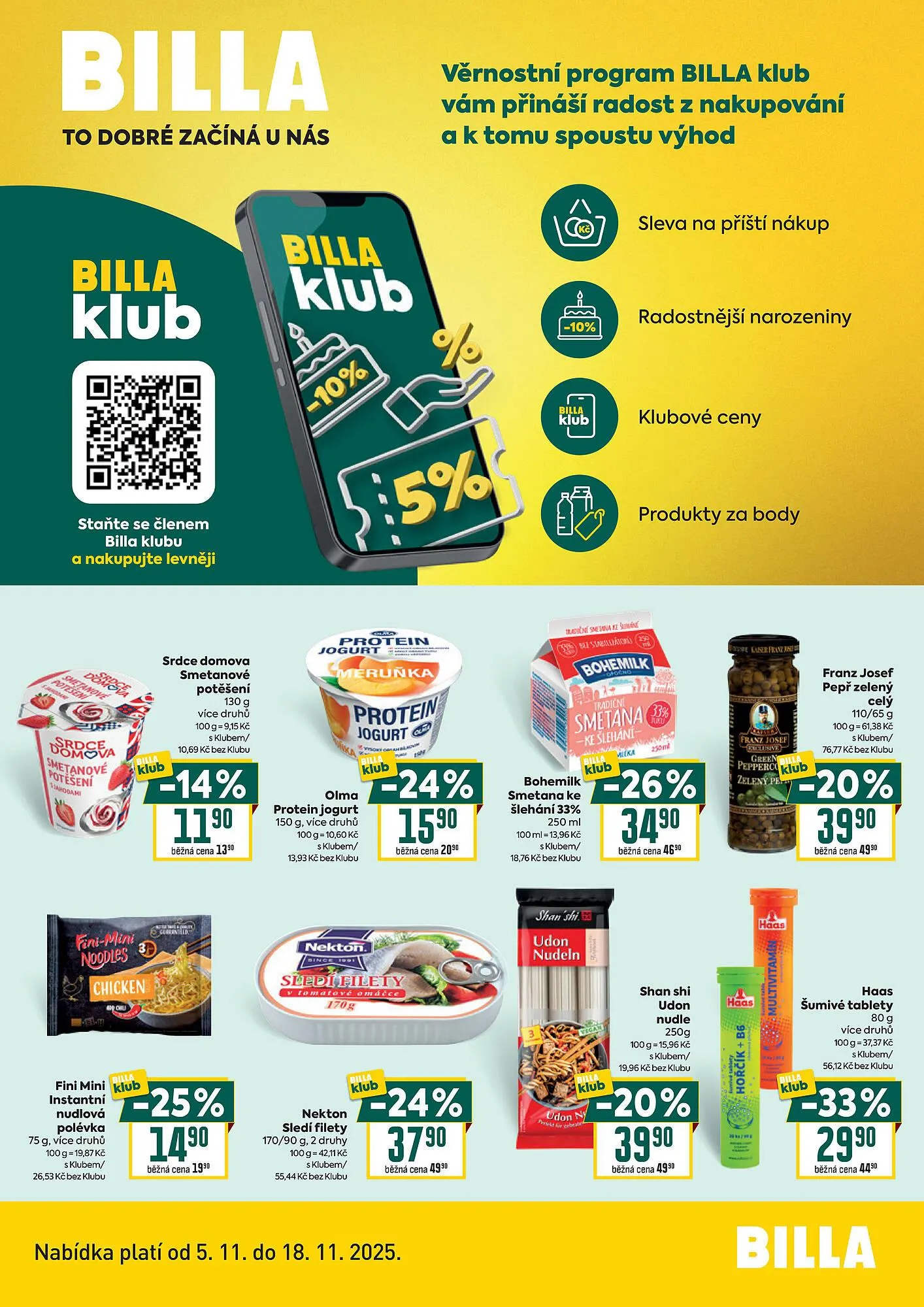 Billa leták - 1