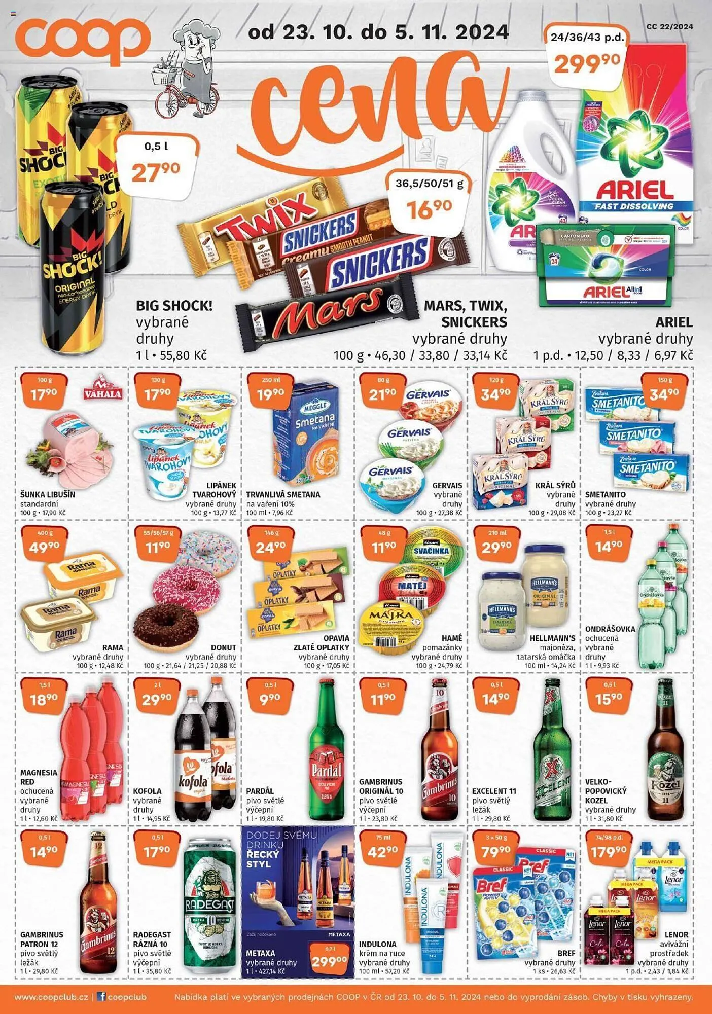 Coop leták - 23. října 5. listopadu 2024 - Page 1