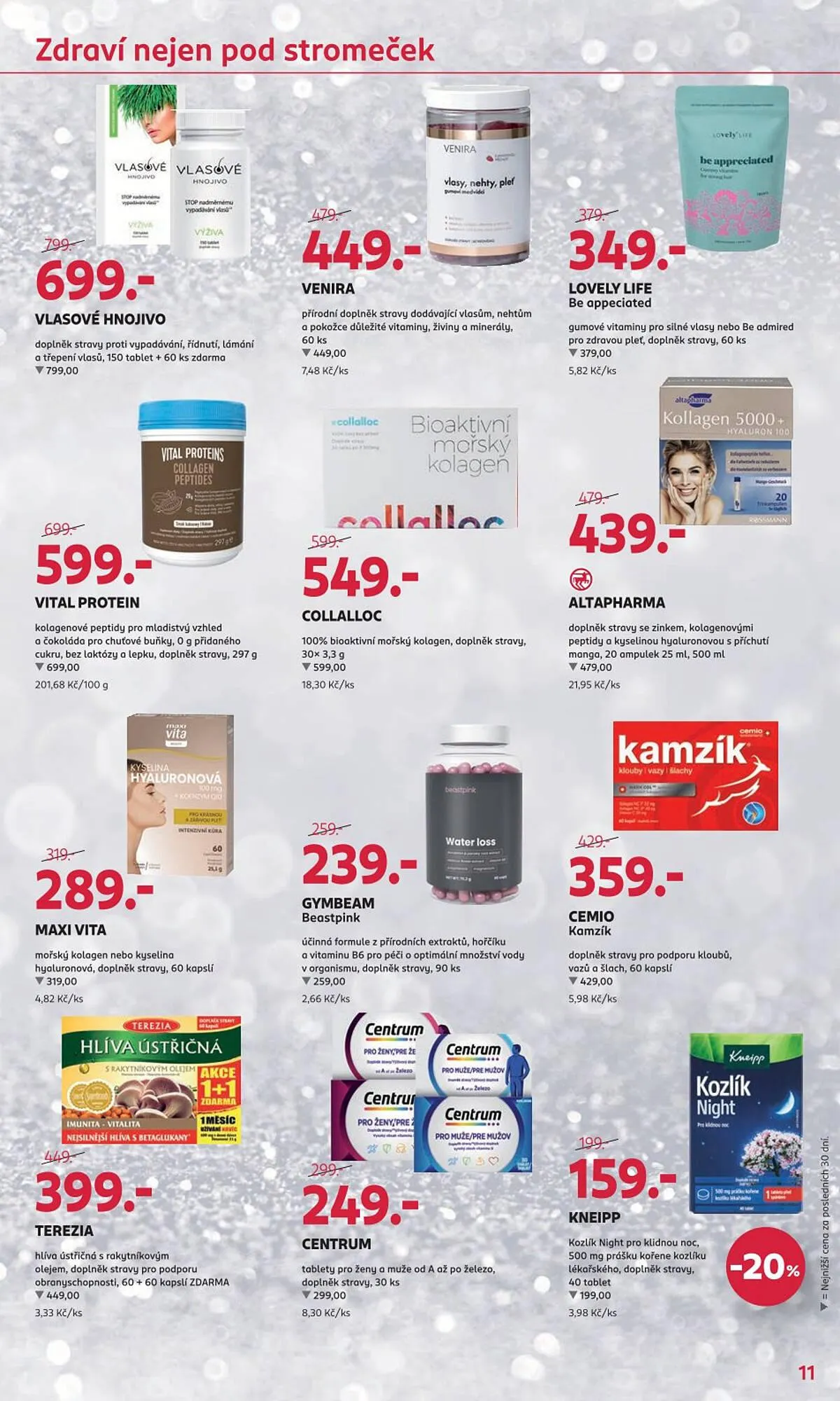 Rossmann leták - 20. listopadu 2. ledna 2025 - Page 11