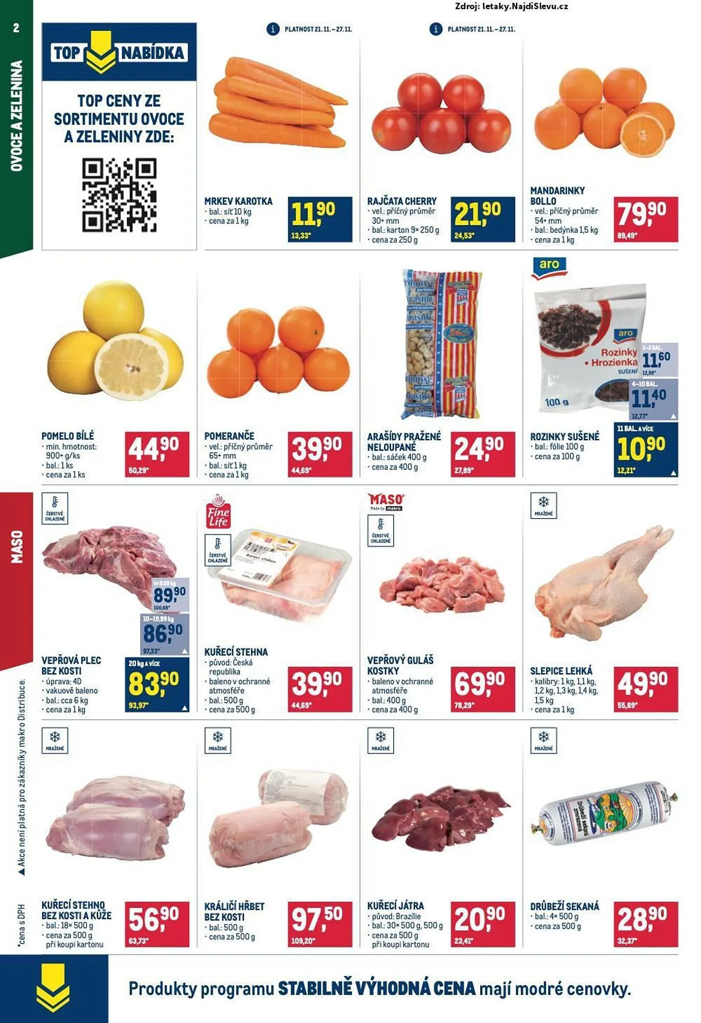 Makro leták - 20. listopadu 3. prosince 2024 - Page 2