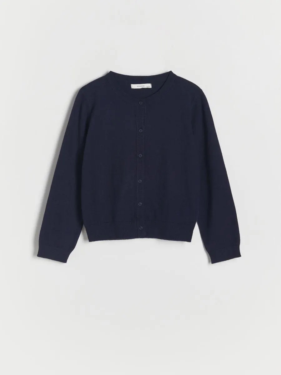 Kardigan s příměsí viskózy