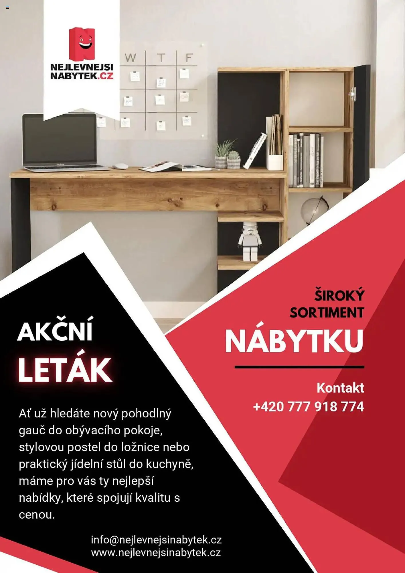 Nejlevnejsi nabytek leták - 7. ledna 6. února 2025 - Page 1