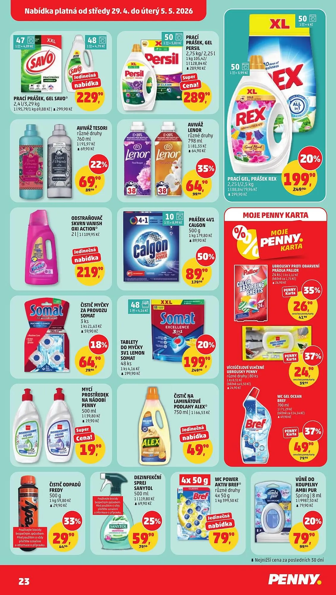 Penny Market leták - 29. dubna 5. května 2026 - Page 23