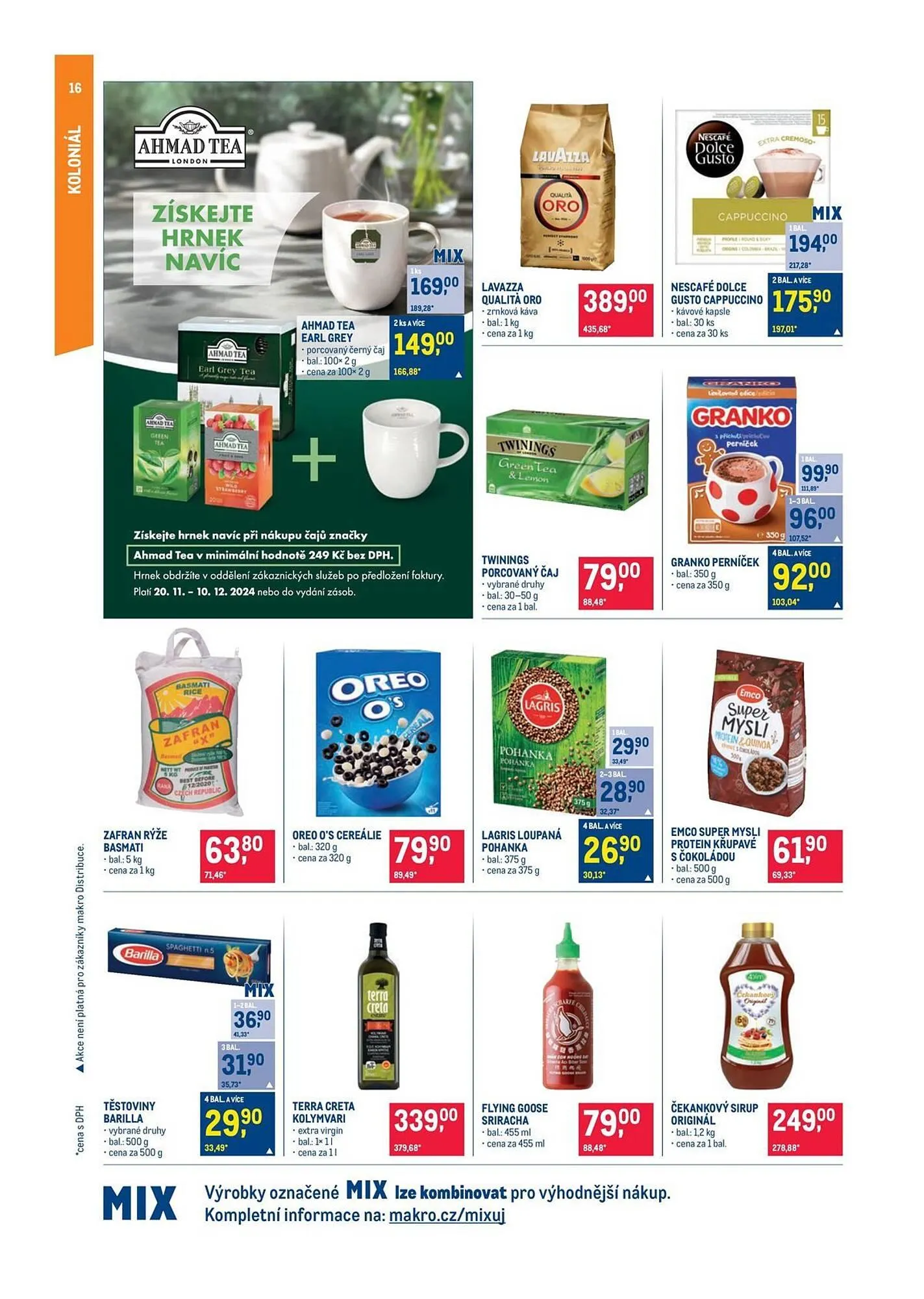 Makro leták - 20. listopadu 3. prosince 2024 - Page 16