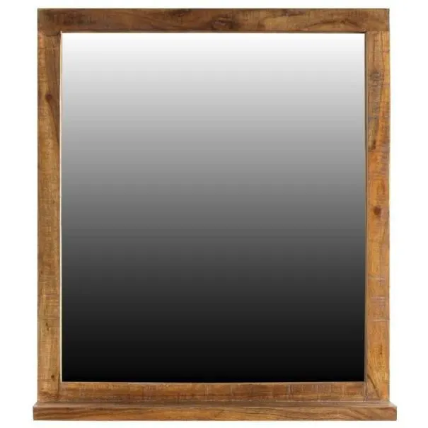 Zrcadlo s poličkou GURU FOREST akácie