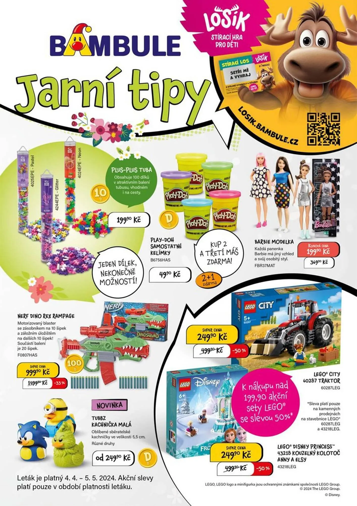 Bambule leták - 4. dubna 5. května 2024