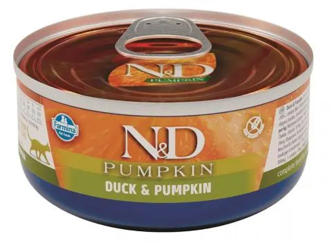 Konzerva N&D Cat Pumpkin Duck 70g