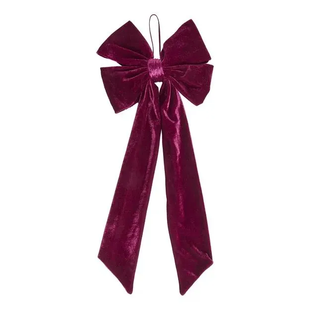 PRESENT Mašle 25 cm - bordó