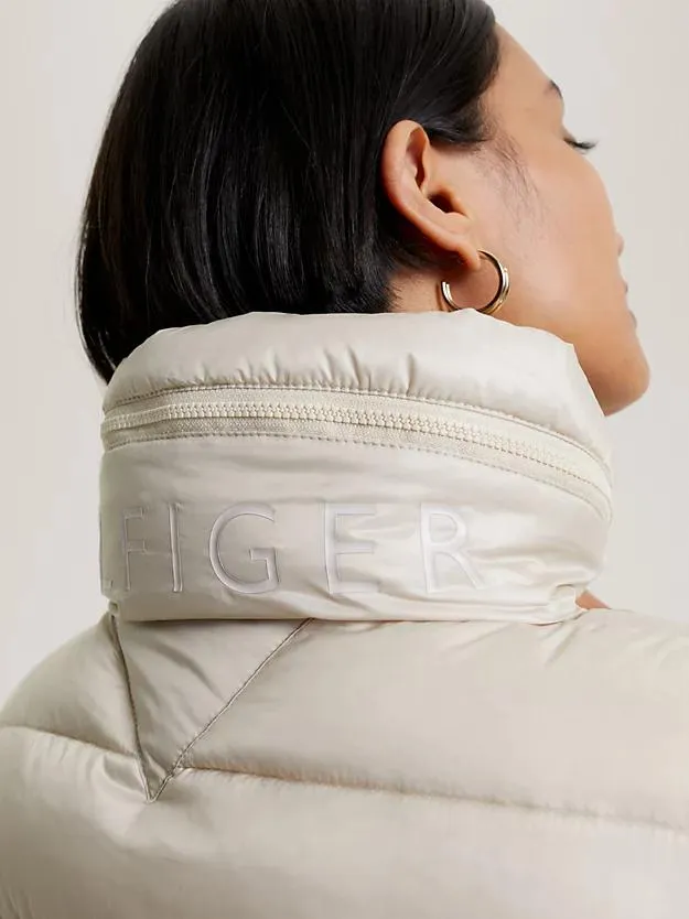 Global Stripe Recycled Padded Coat