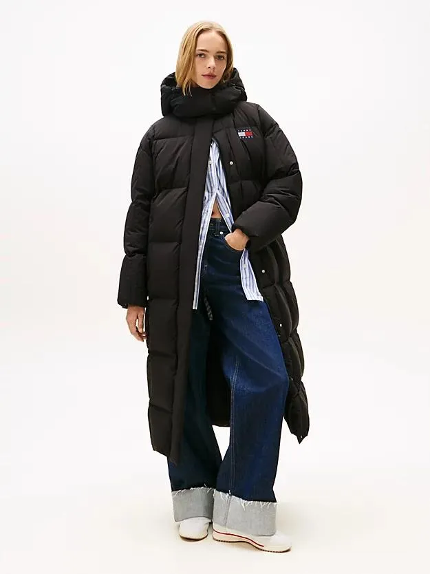 Water Repellent Longline Alaska Puffer Coat