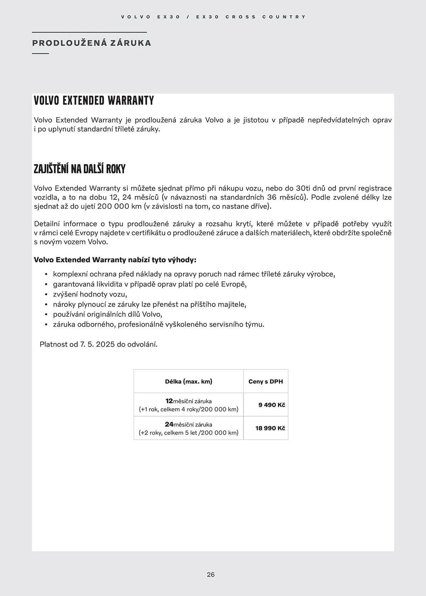 Volvo leták - 30. července 31. prosince 2025 - Page 27