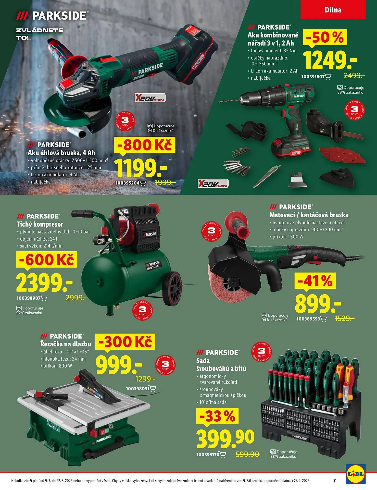 Lidl leták - 9. března 22. března 2026 - Page 7