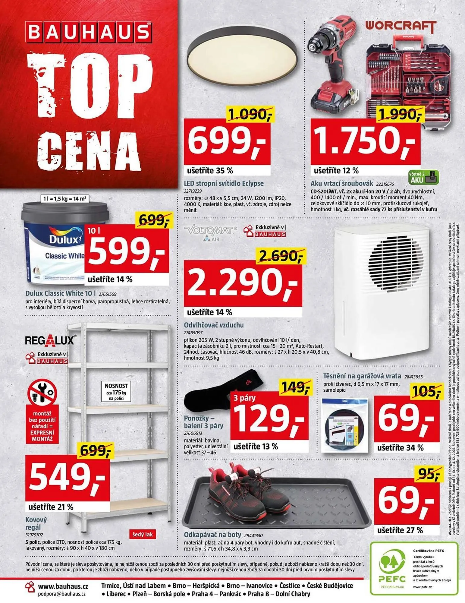 Bauhaus leták - 31. října 4. prosince 2025 - Page 32