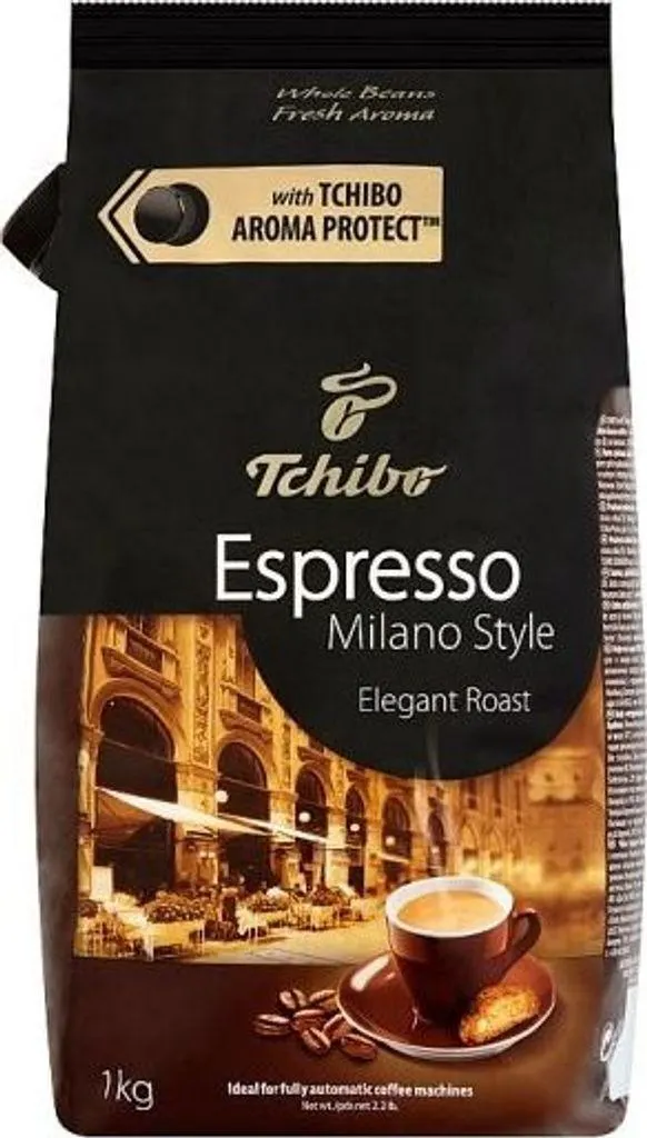 Tchibo Espresso Milano style zrnková káva 1kg