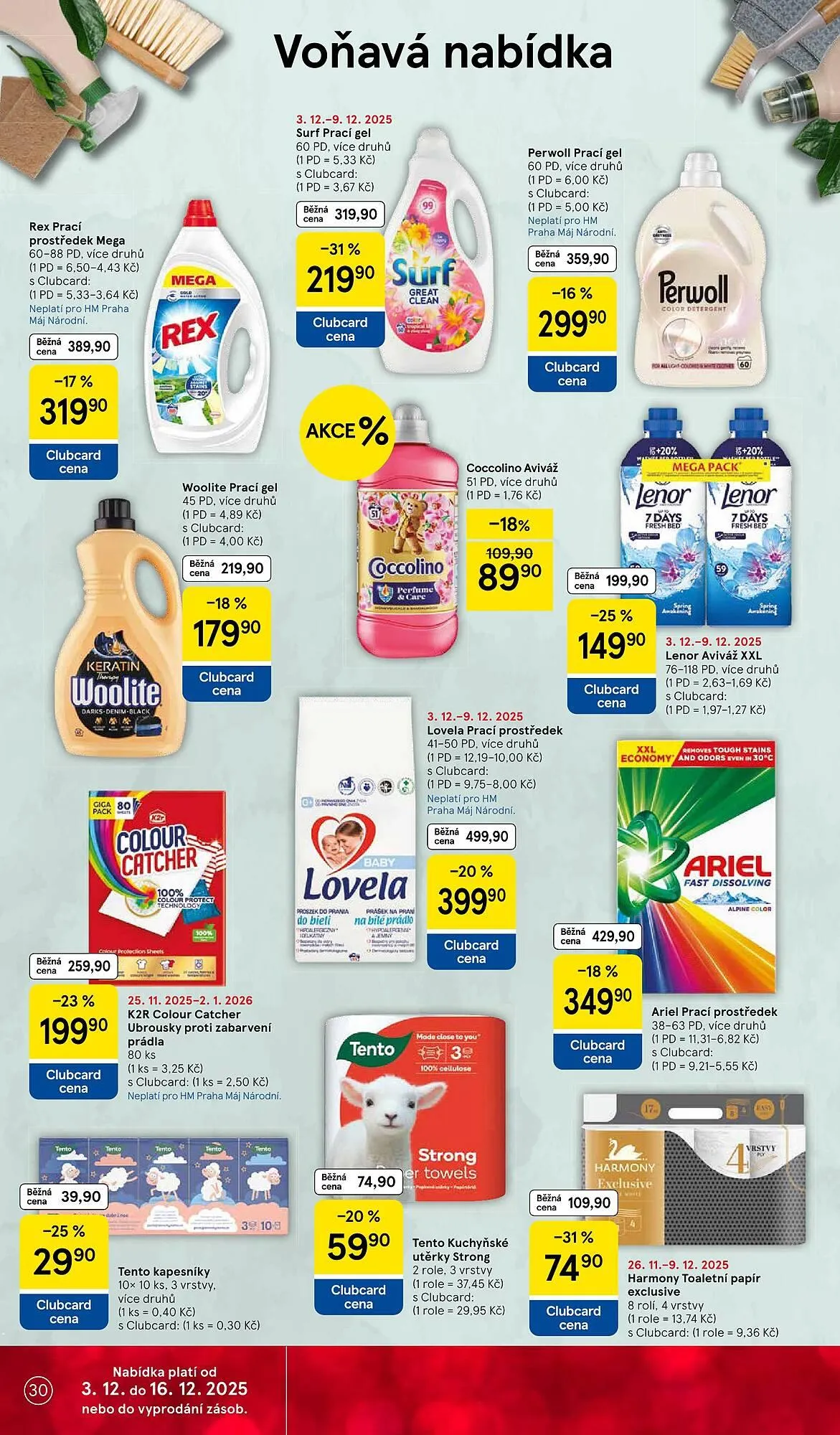 Tesco leták - 3. prosince 9. prosince 2025 - Page 30