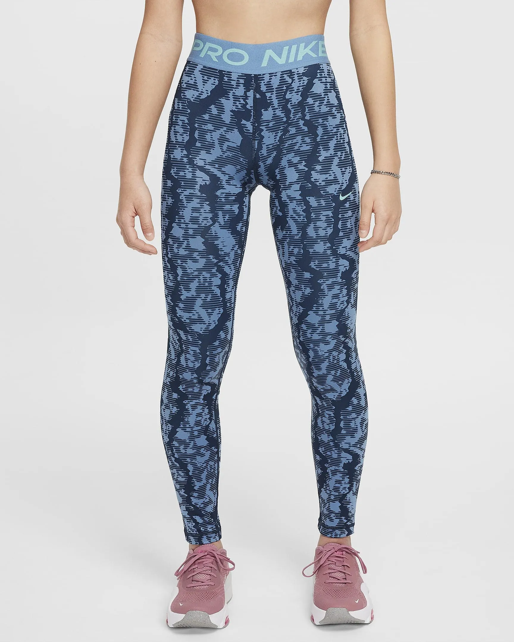 Girls' Dri-FIT Mid-Rise Leggings