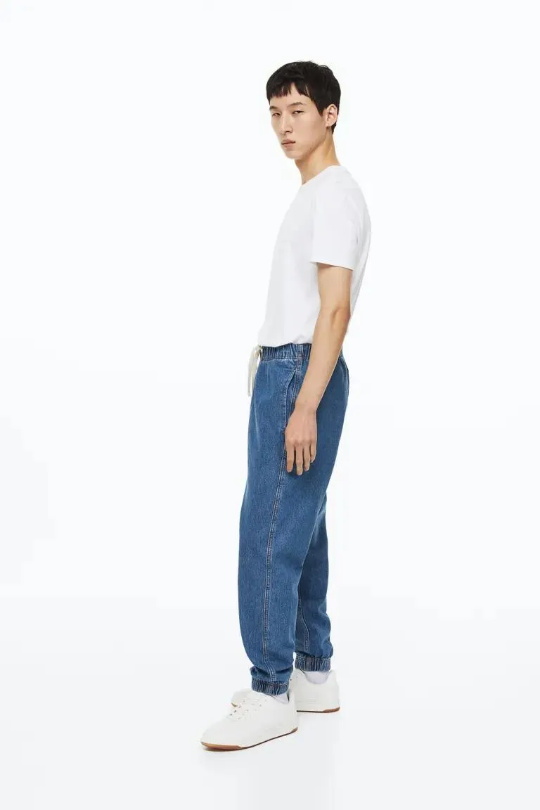 Džínové kalhoty jogger Relaxed