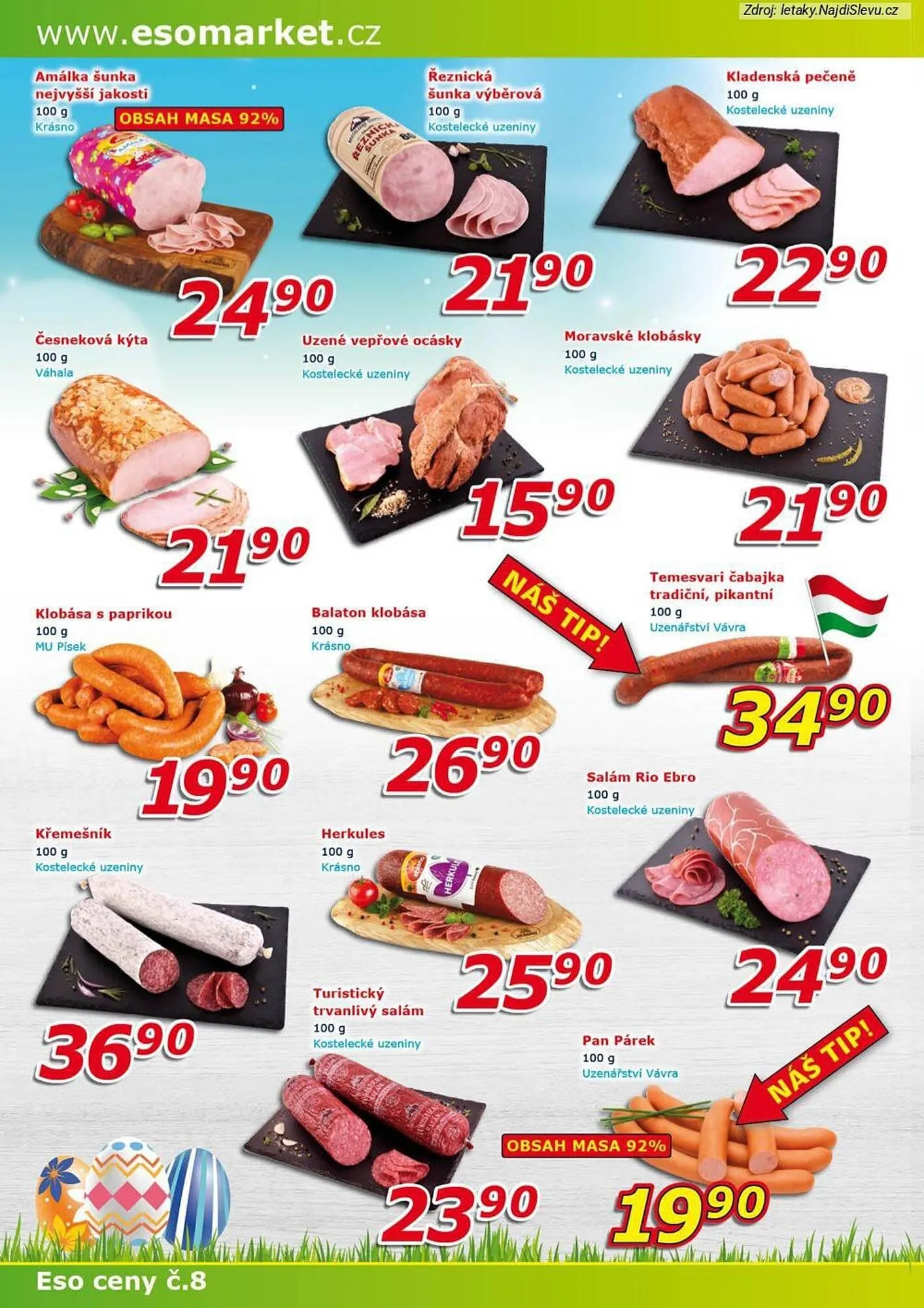 ESO MARKET leták - 1. dubna 7. dubna 2026 - Page 2