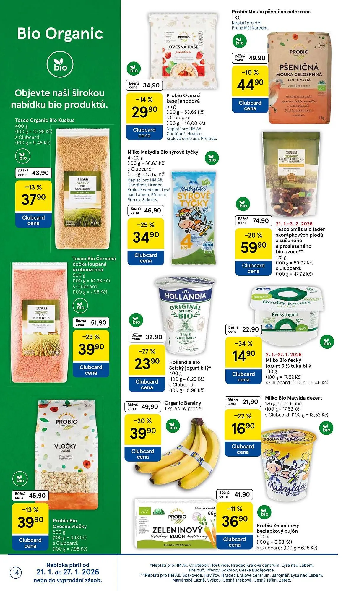 Tesco leták - 21. ledna 27. ledna 2026 - Page 14