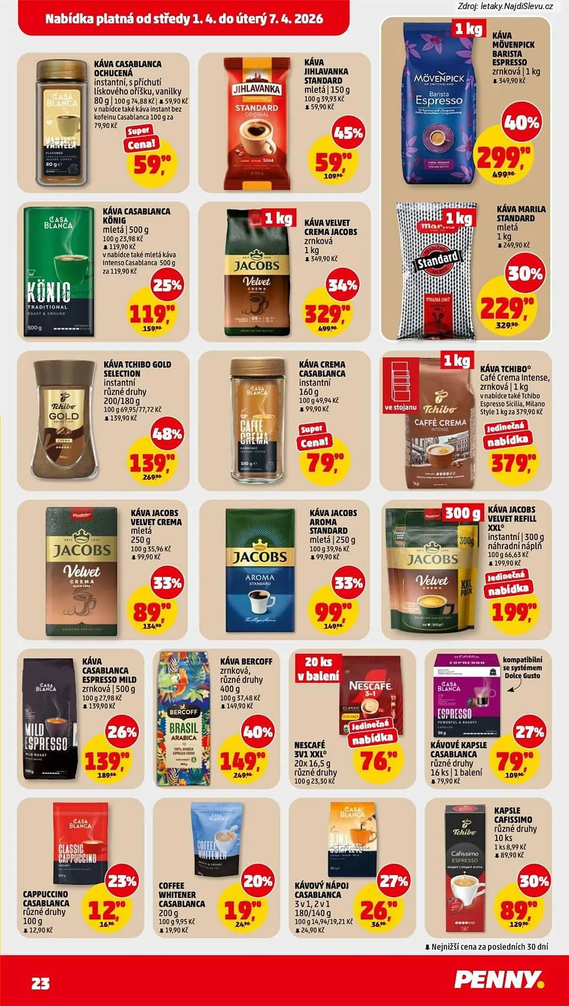 Penny Market leták - 1. dubna 7. dubna 2026 - Page 23
