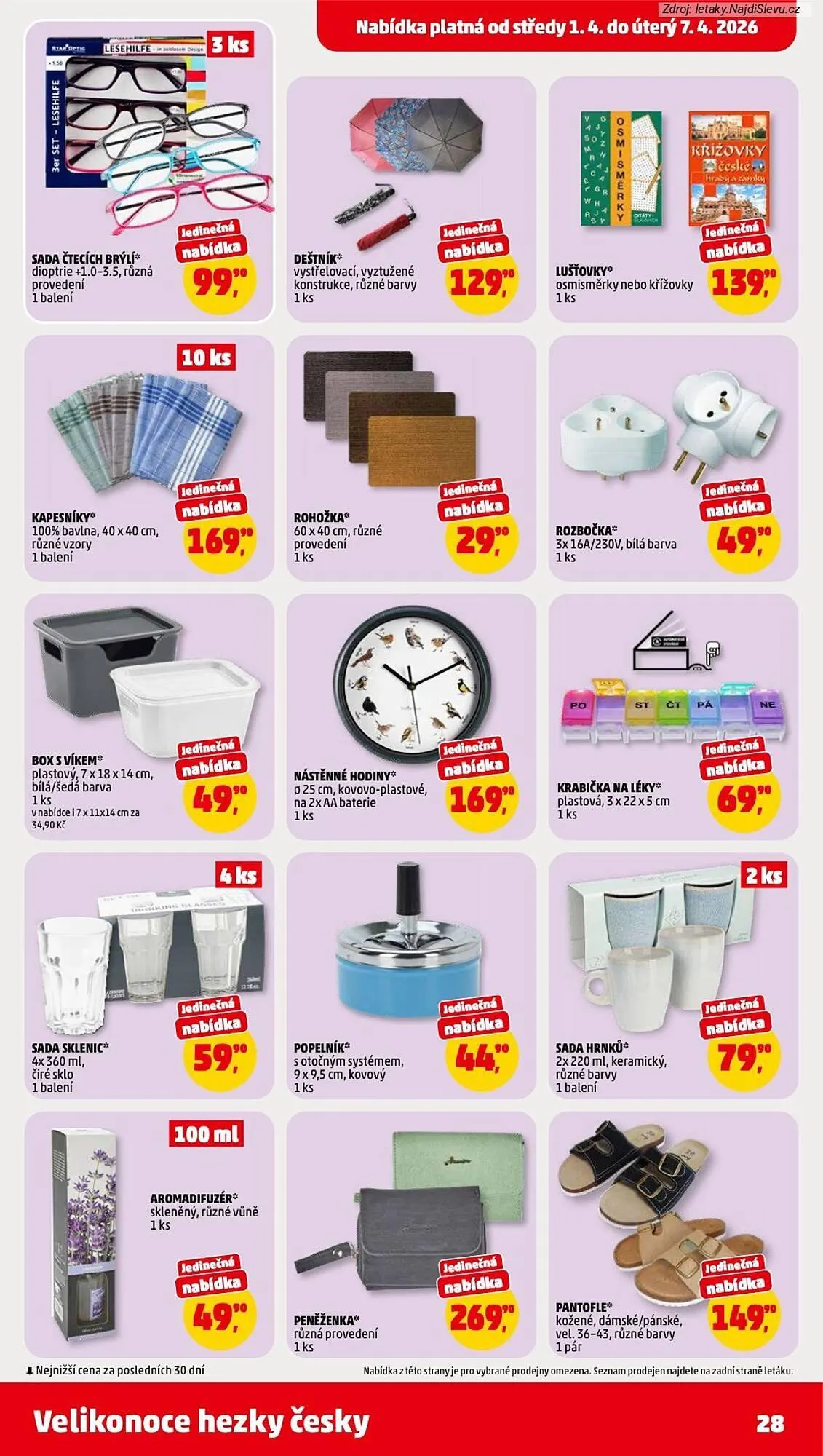 Penny Market leták - 1. dubna 7. dubna 2026 - Page 28