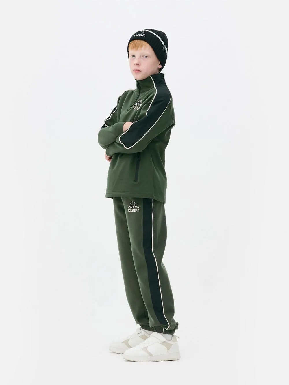 7–15 let | Mikina se stojáčkem Kappa x Primark