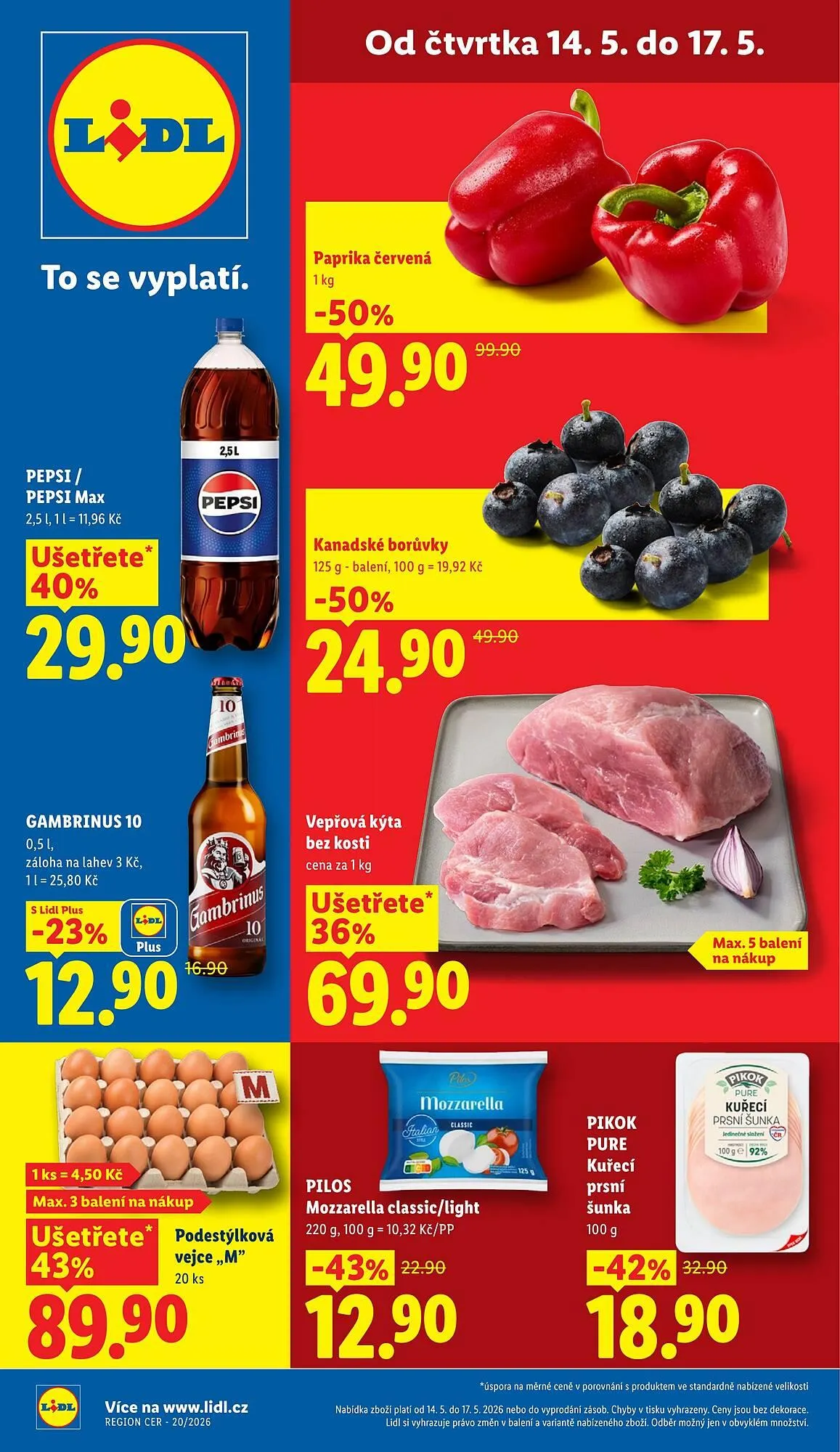 Lidl leták - 1