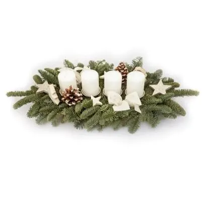 Adventní svícen 4 svíčky