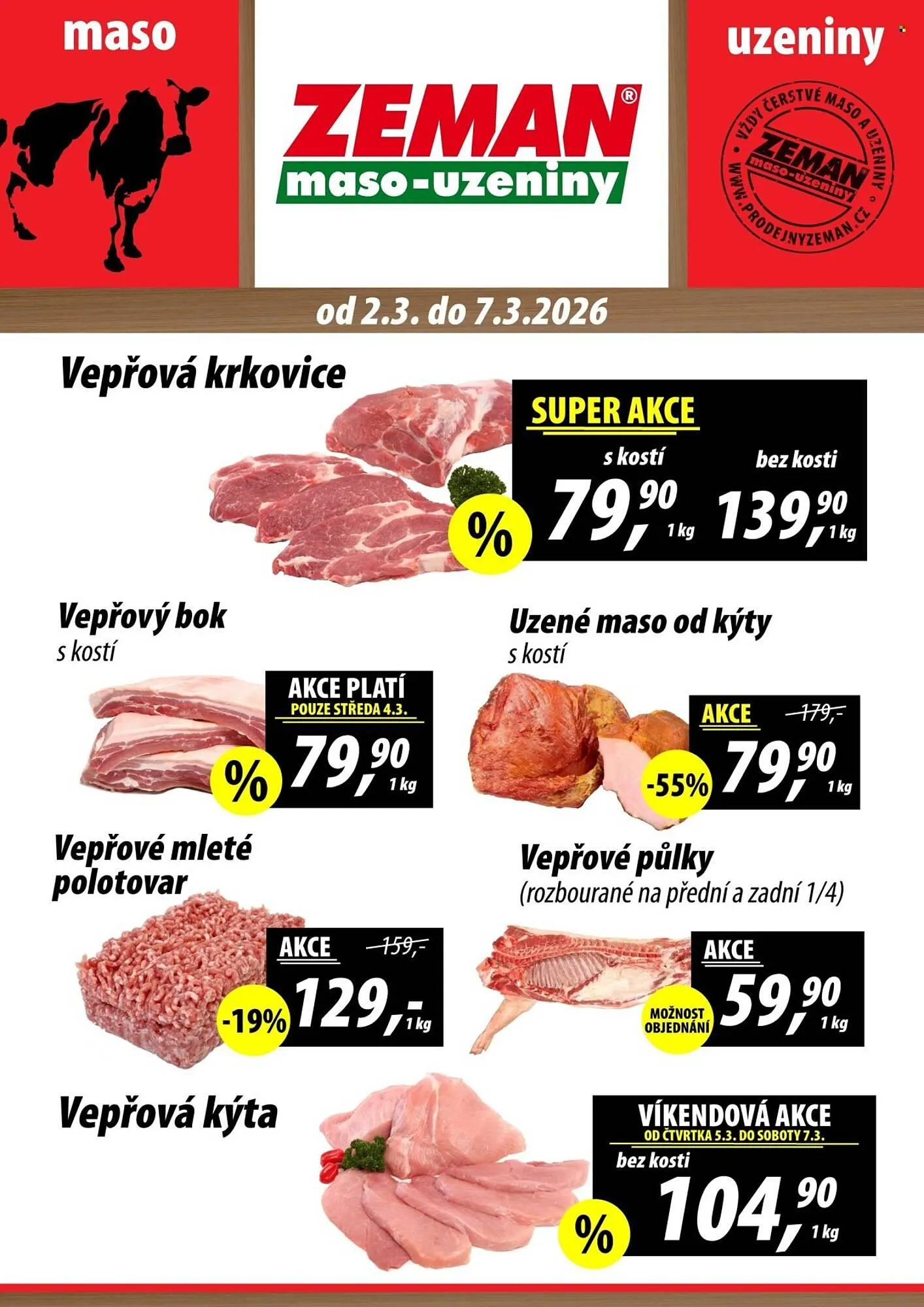 ZEMAN leták - 2. března 7. března 2026 - Page 1