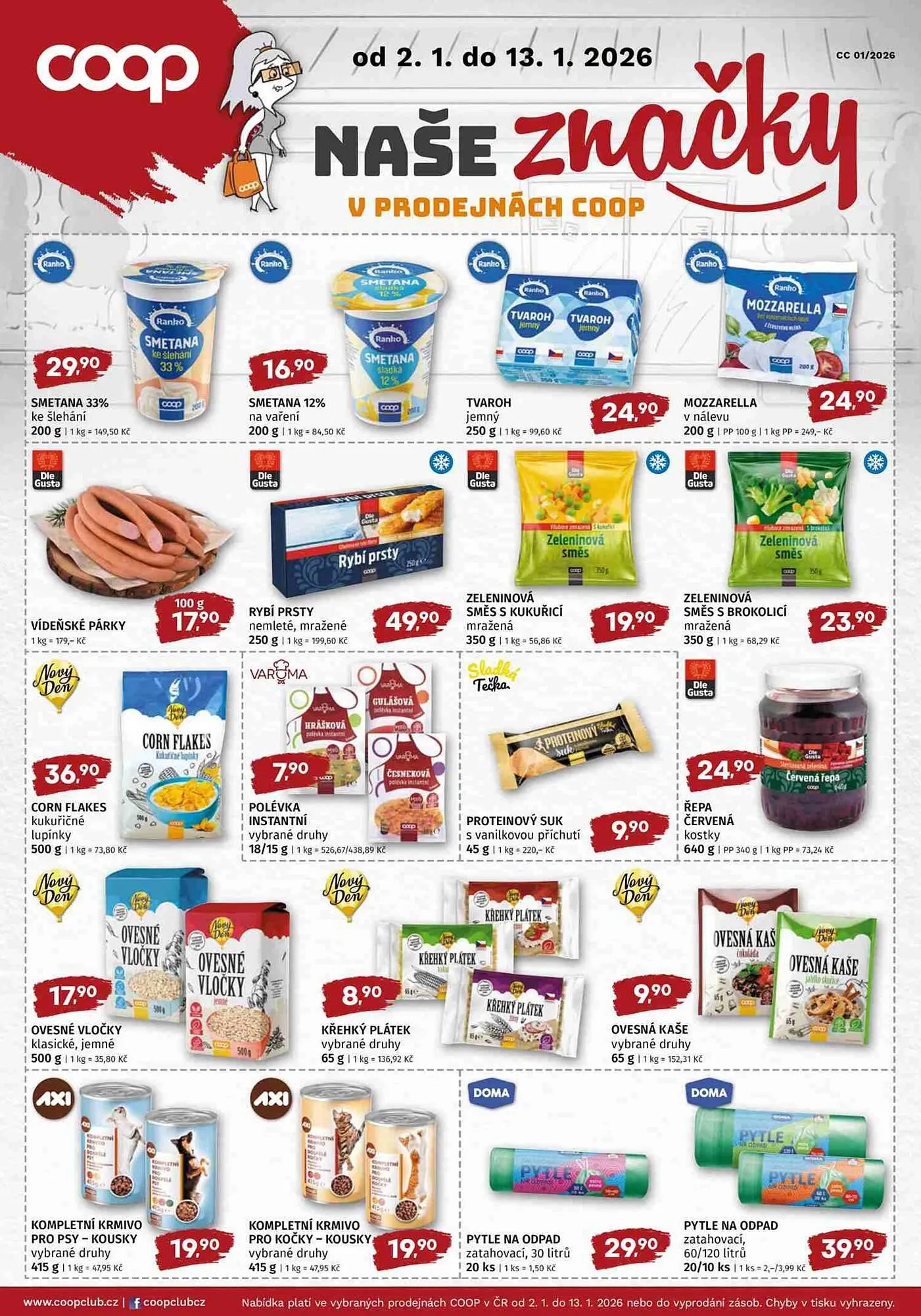 Konzum leták - 2. ledna 13. ledna 2026 - Page 12