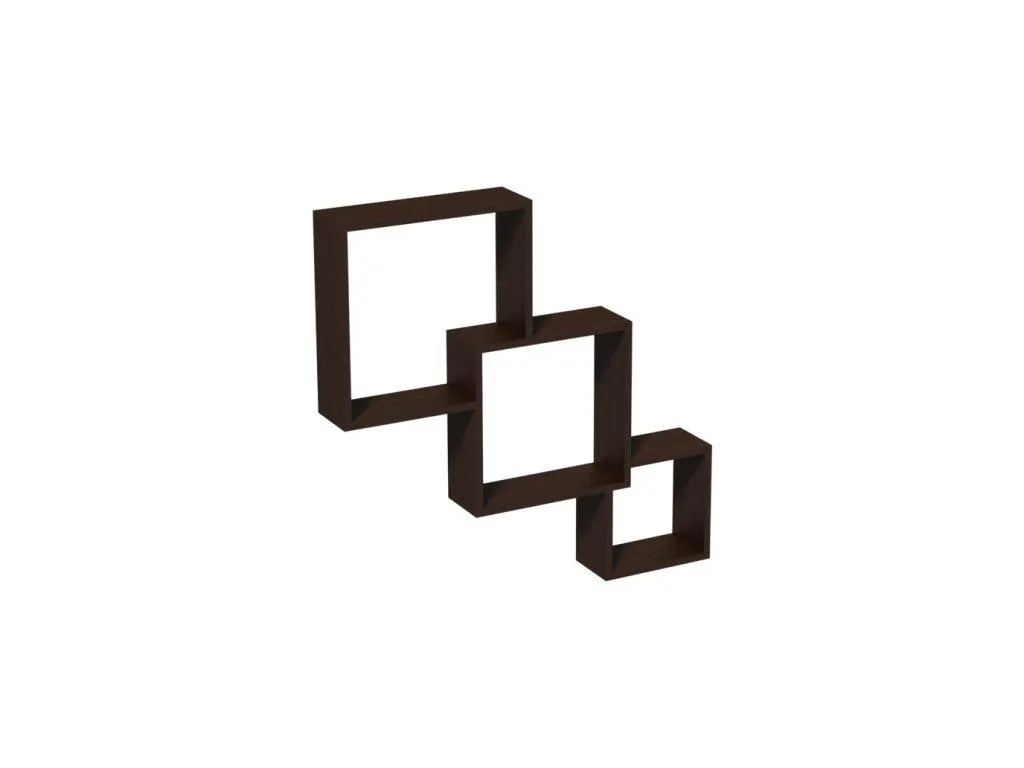 Polička samonosná FIS VELANO - wenge