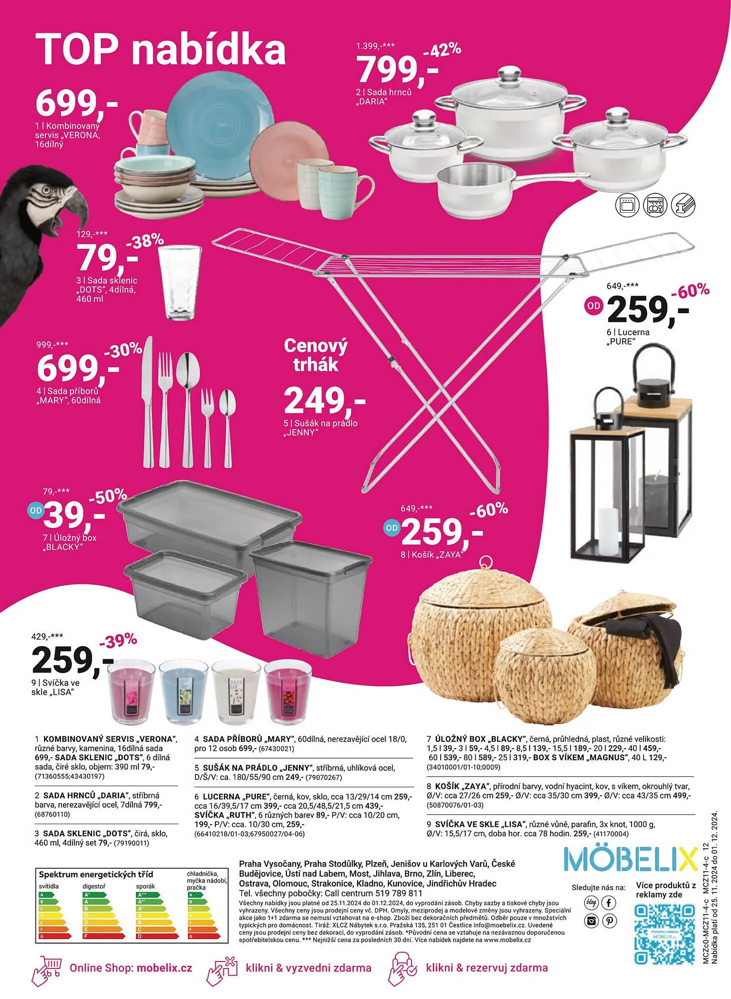 Möbelix leták - 25. listopadu 1. prosince 2024 - Page 12
