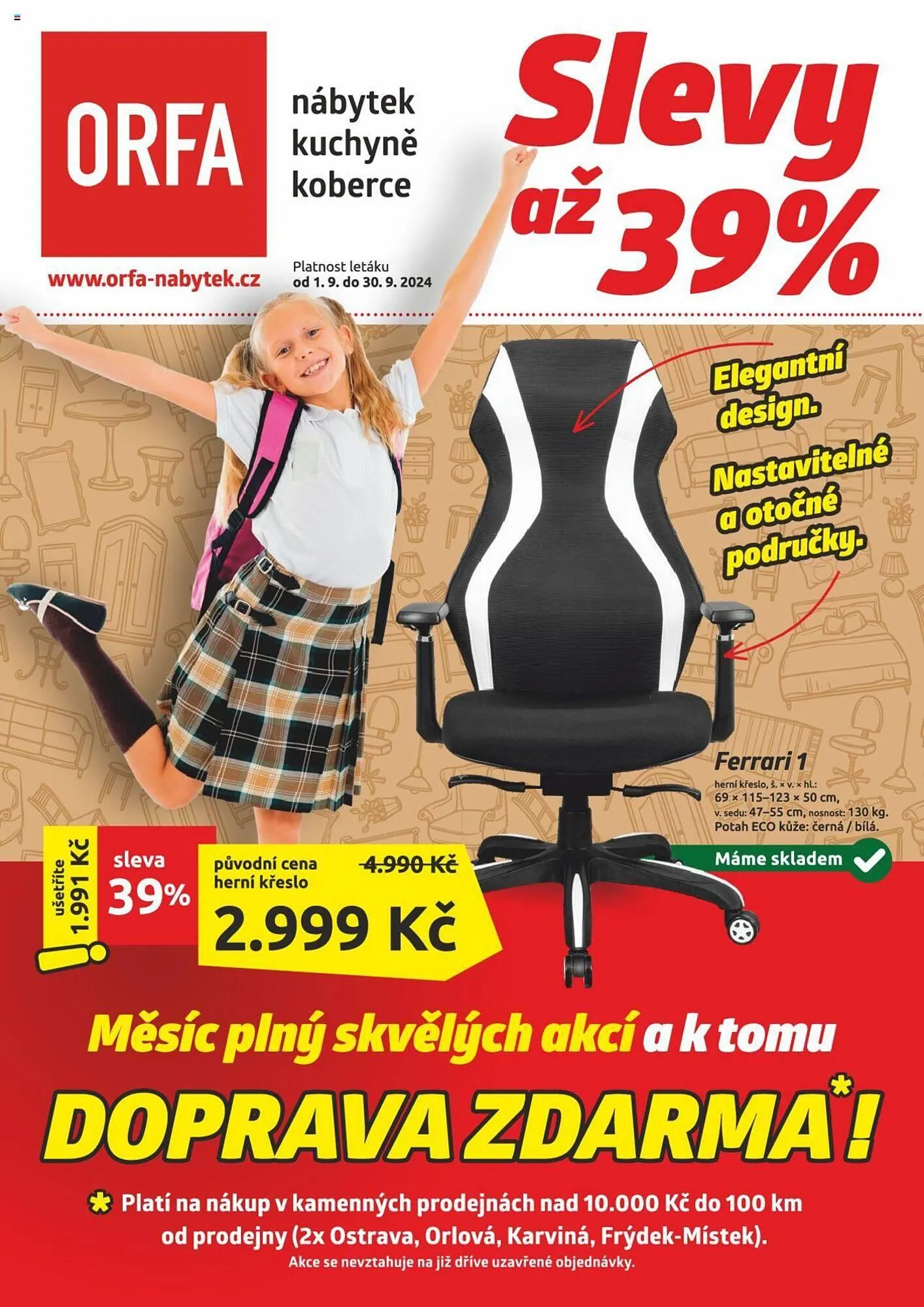 Orfa Nábytek leták - 1