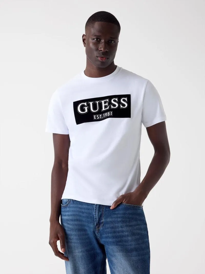 Camiseta logotipo estampado