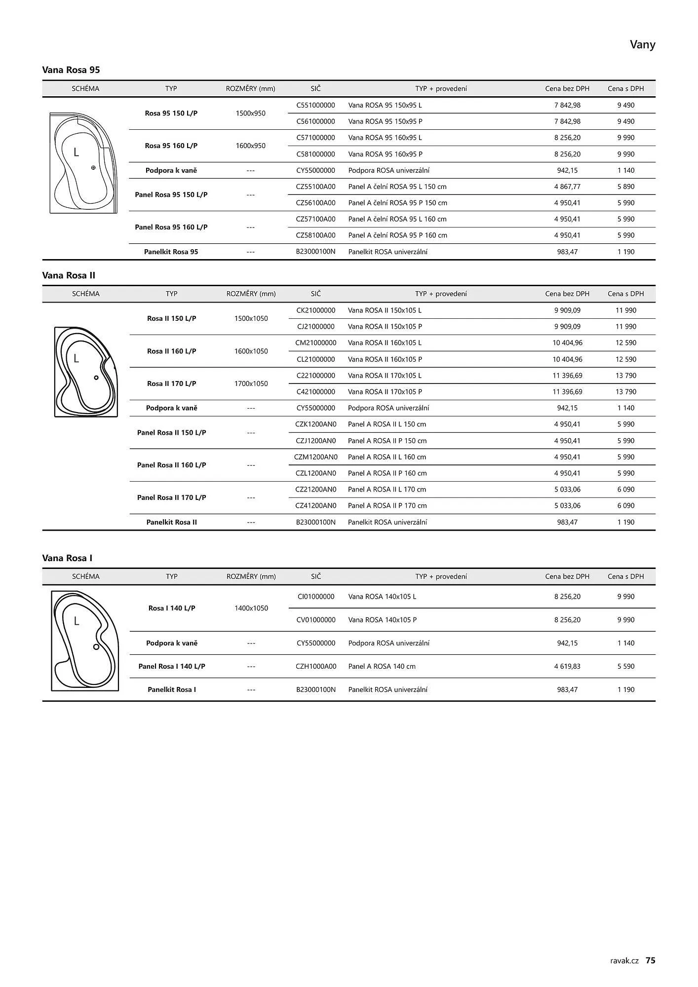 Ravak leták - 11. ledna 28. prosince 2023 - Page 75