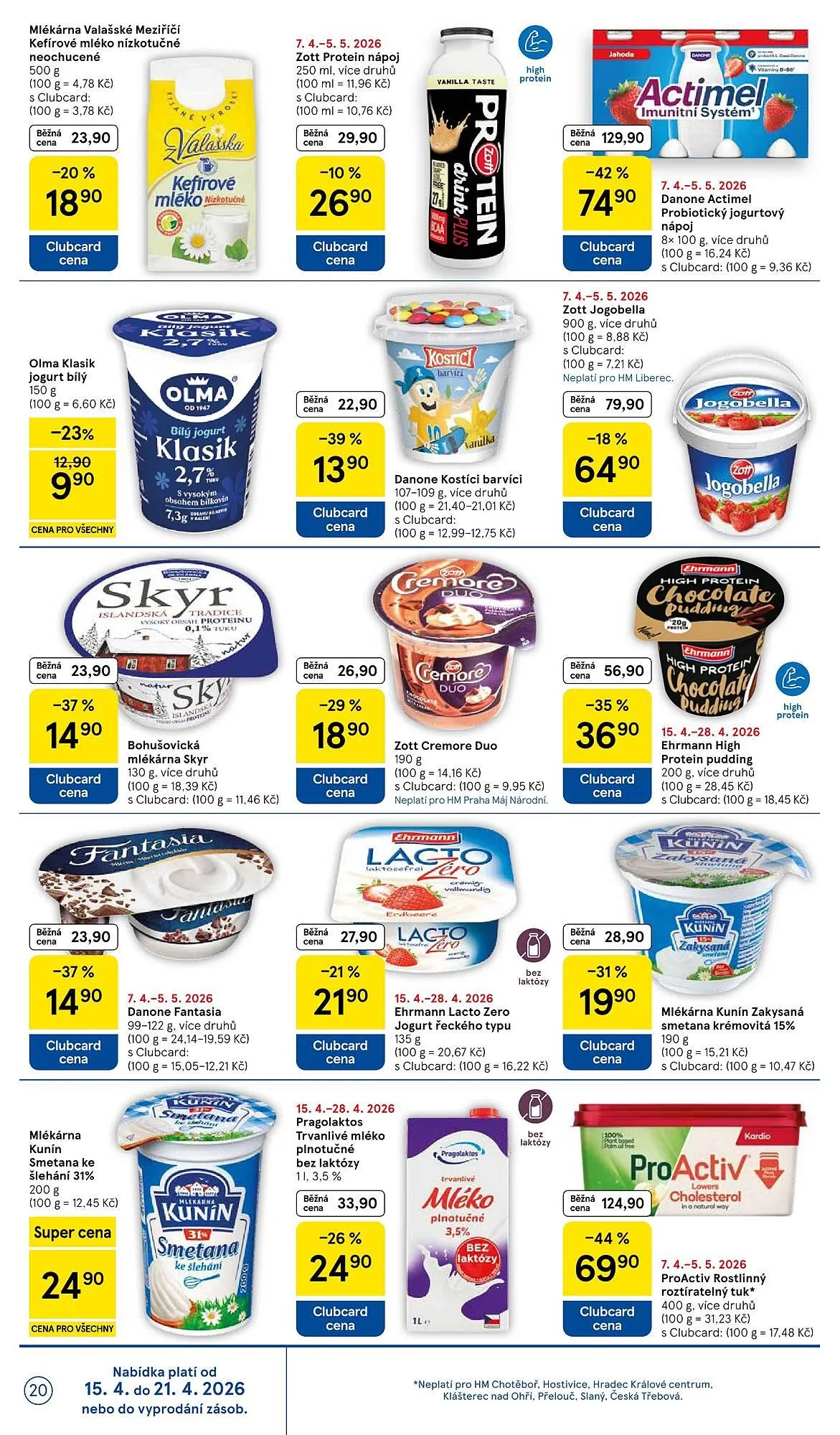 Tesco leták - 15. dubna 21. dubna 2026 - Page 20