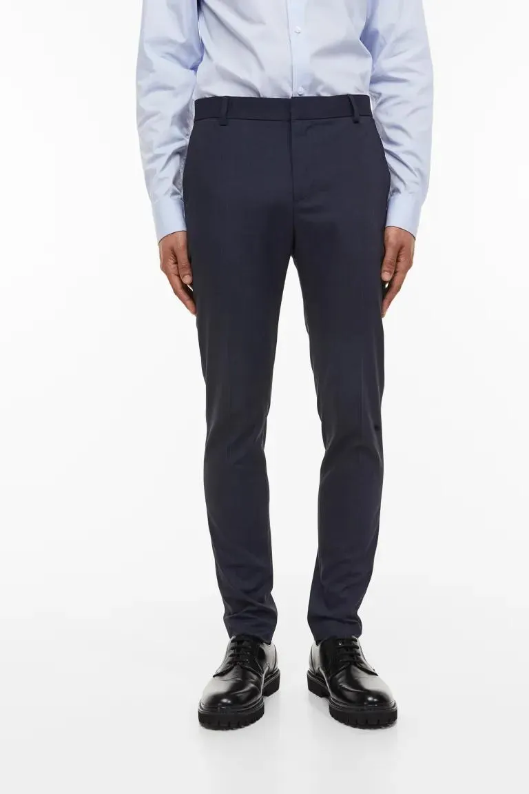 Společenské kalhoty Skinny Fit