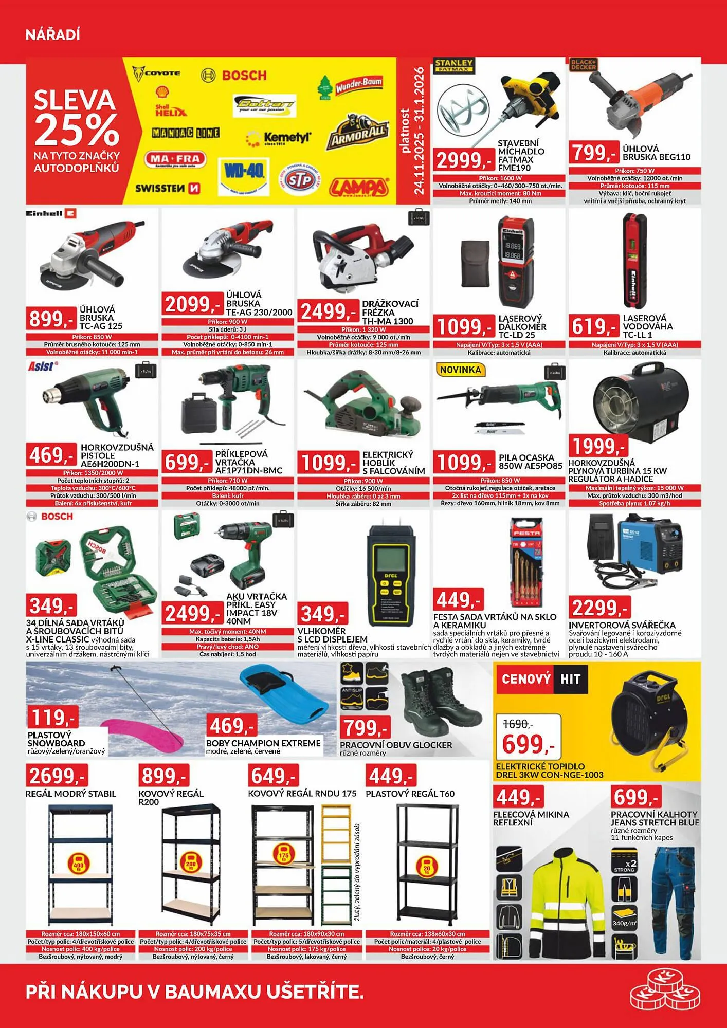 Baumax leták - 2. ledna 31. ledna 2026 - Page 7