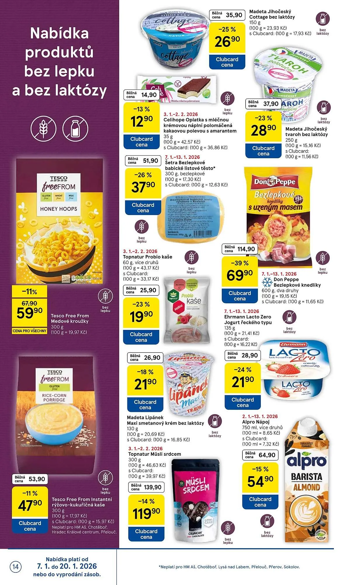 Tesco leták - 7. ledna 13. ledna 2026 - Page 14
