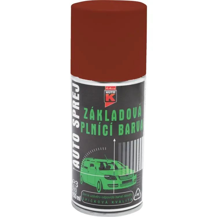 Auto-K Racing základová plnící barva, červenohnědá, 150 ml