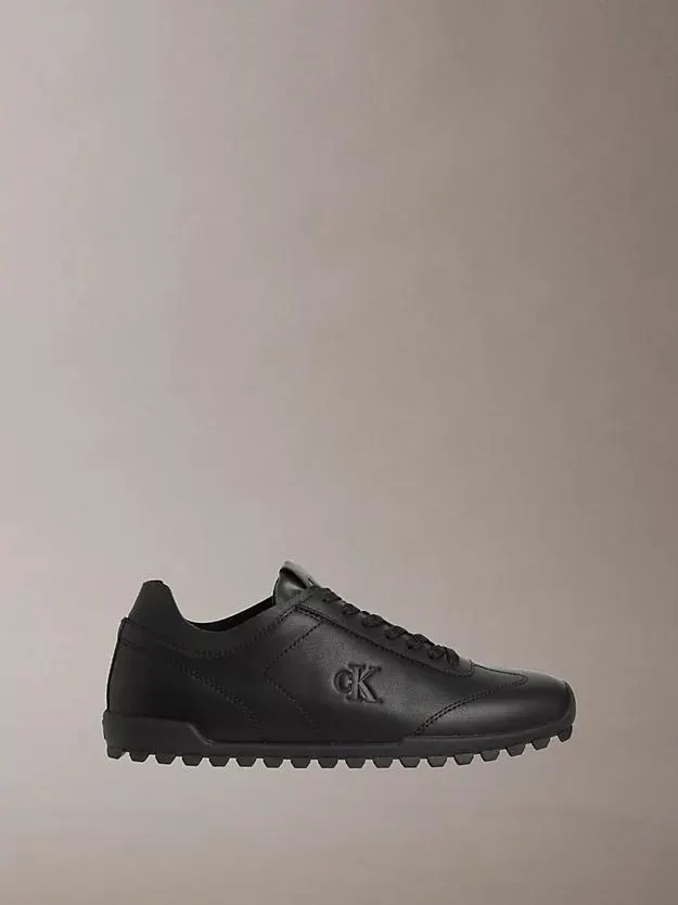Leather Low Profile Runner Trainers