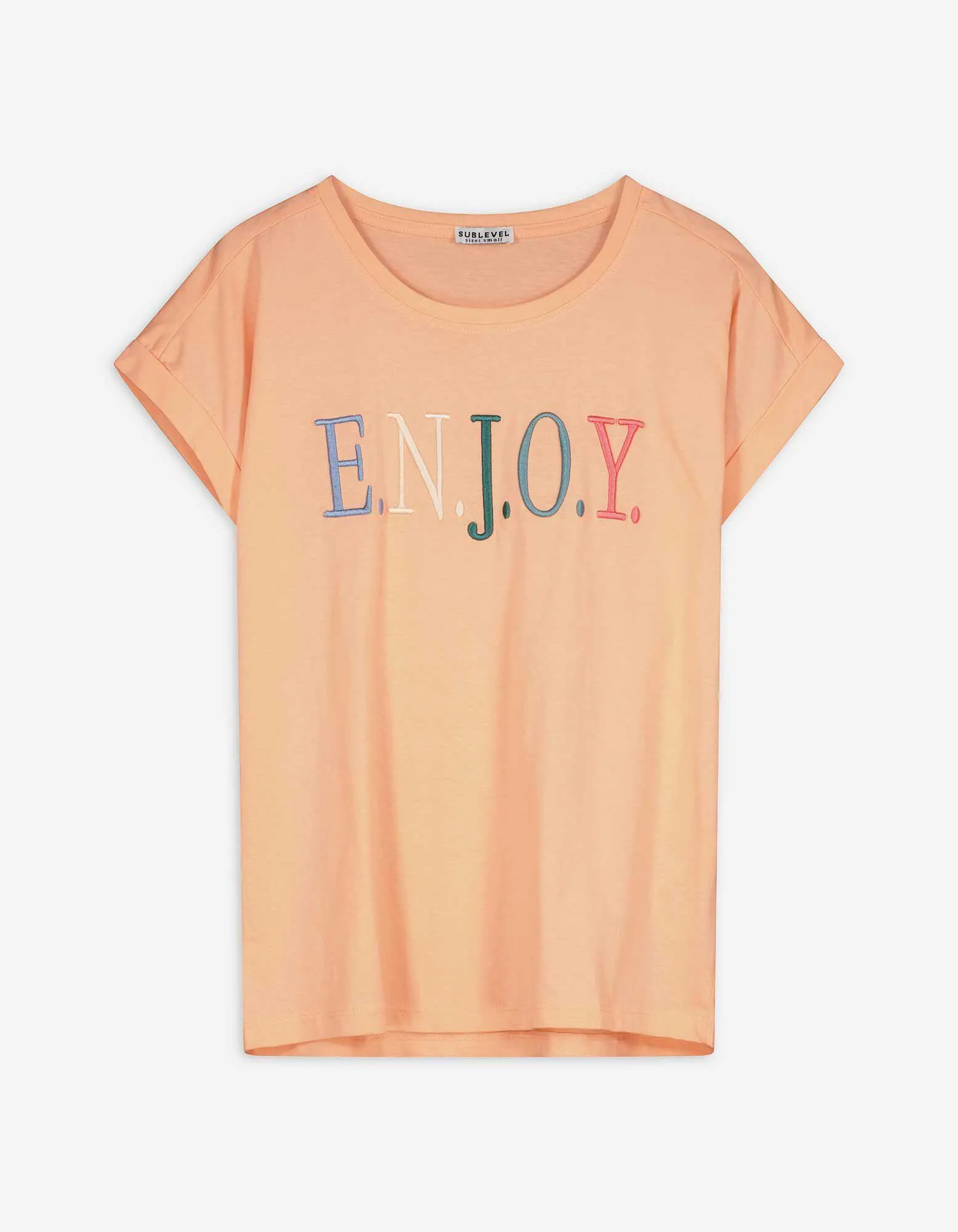 Tričko - Výšivka - oranzova