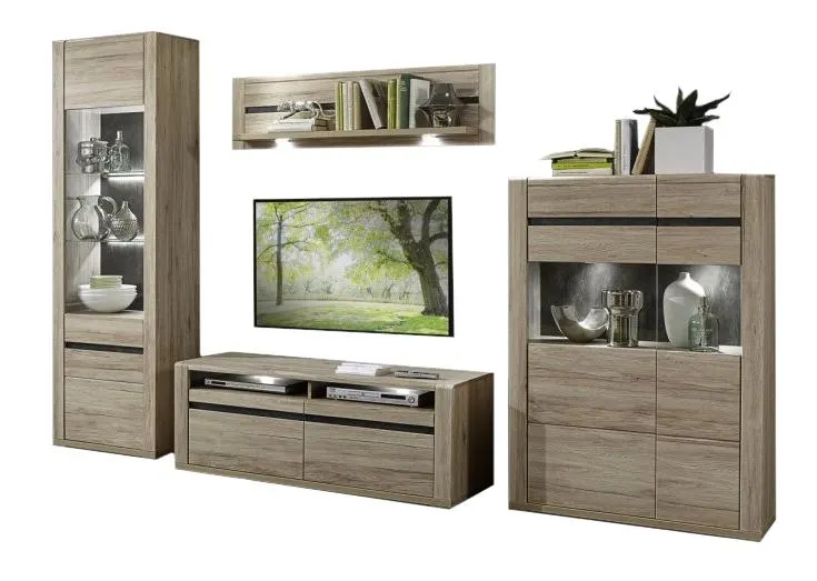 MATEA obývací stěna, KOMBI 01