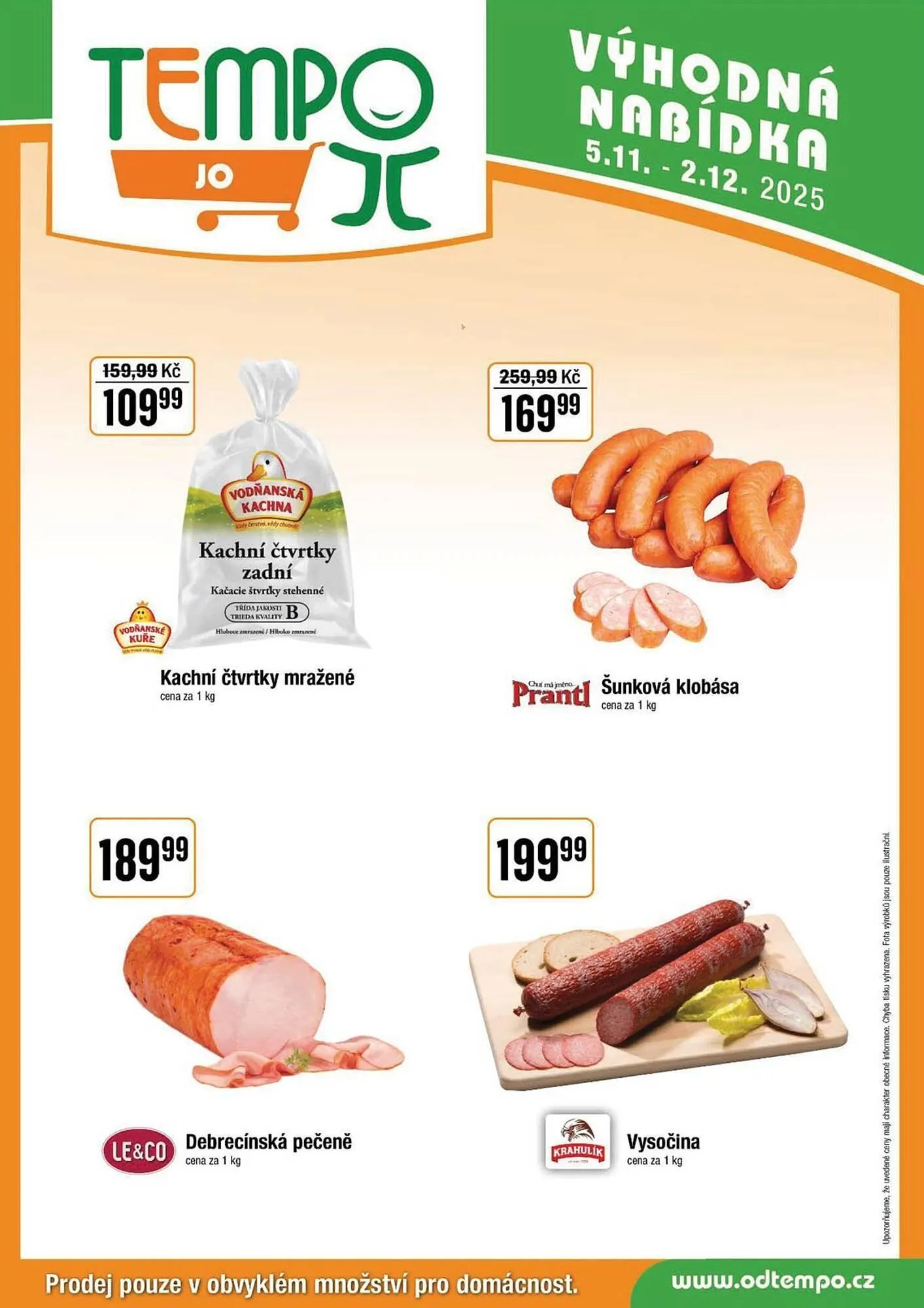 TEMPO leták - 5. listopadu 2. prosince 2025 - Page 5