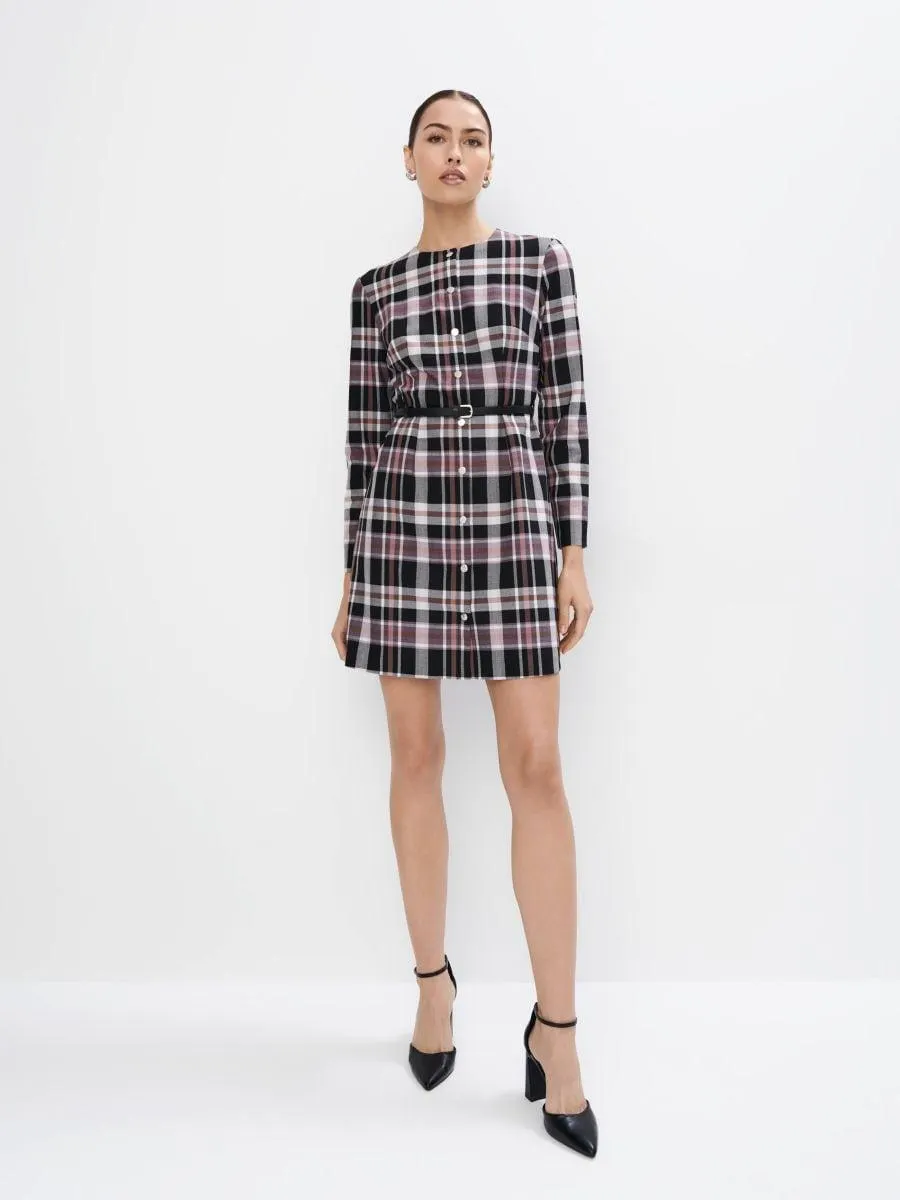 Mini šaty s opaskem