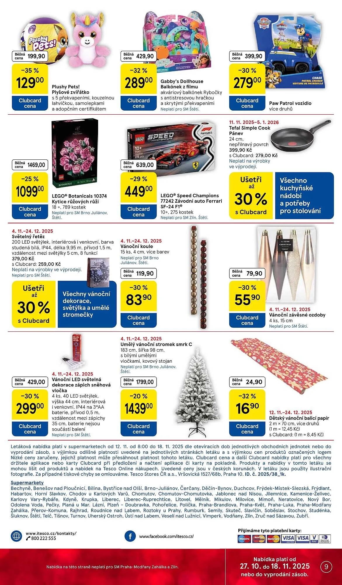Tesco leták - 12. listopadu 18. listopadu 2025 - Page 9