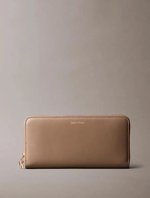 Monogram Hardware Long Zip Wallet